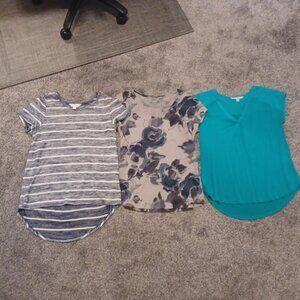 LOT of 3 Ladies Tops/Blouses - Size Medium